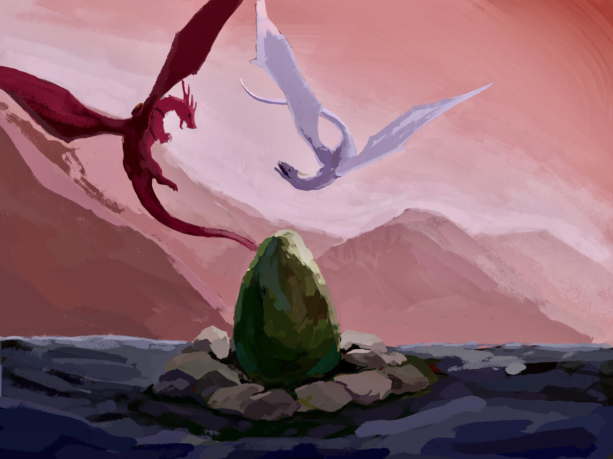 The fight