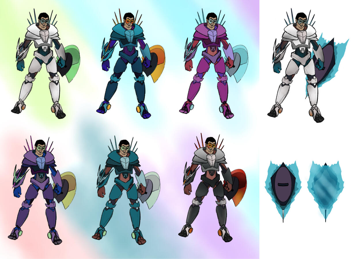 costume color variations