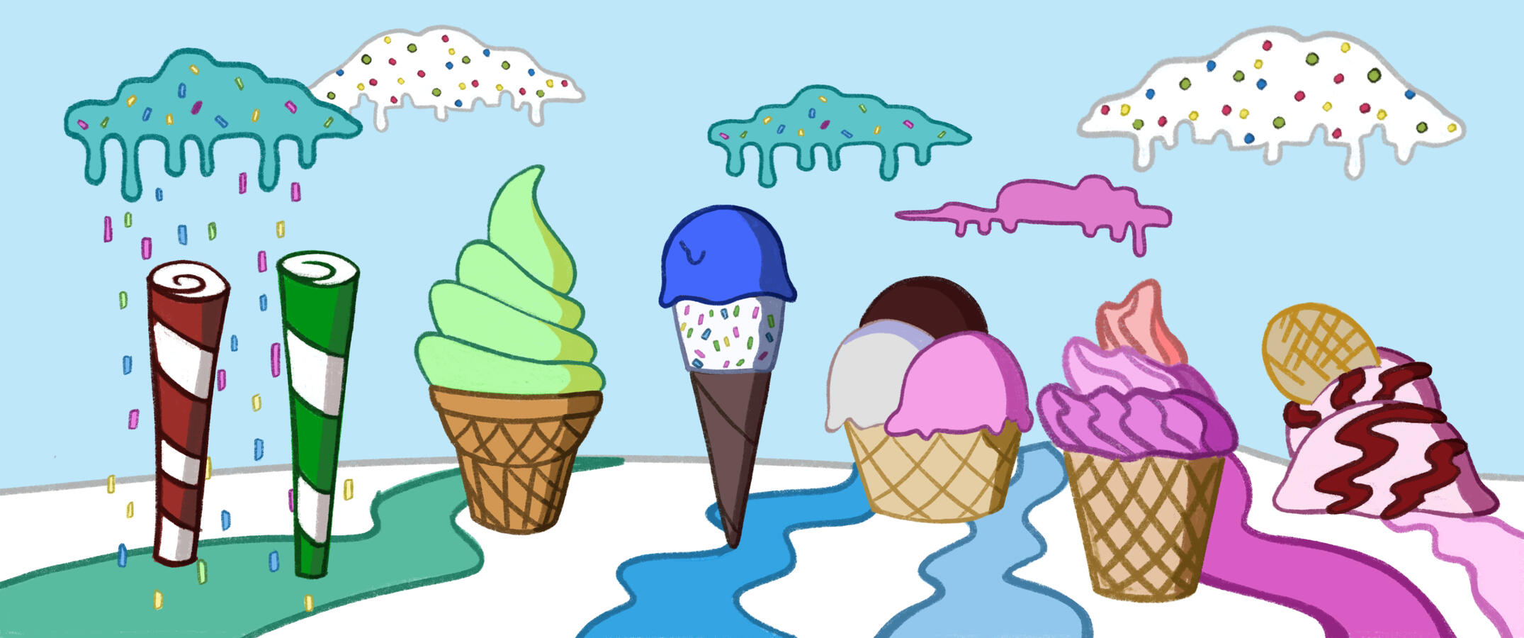 icecreams and environment