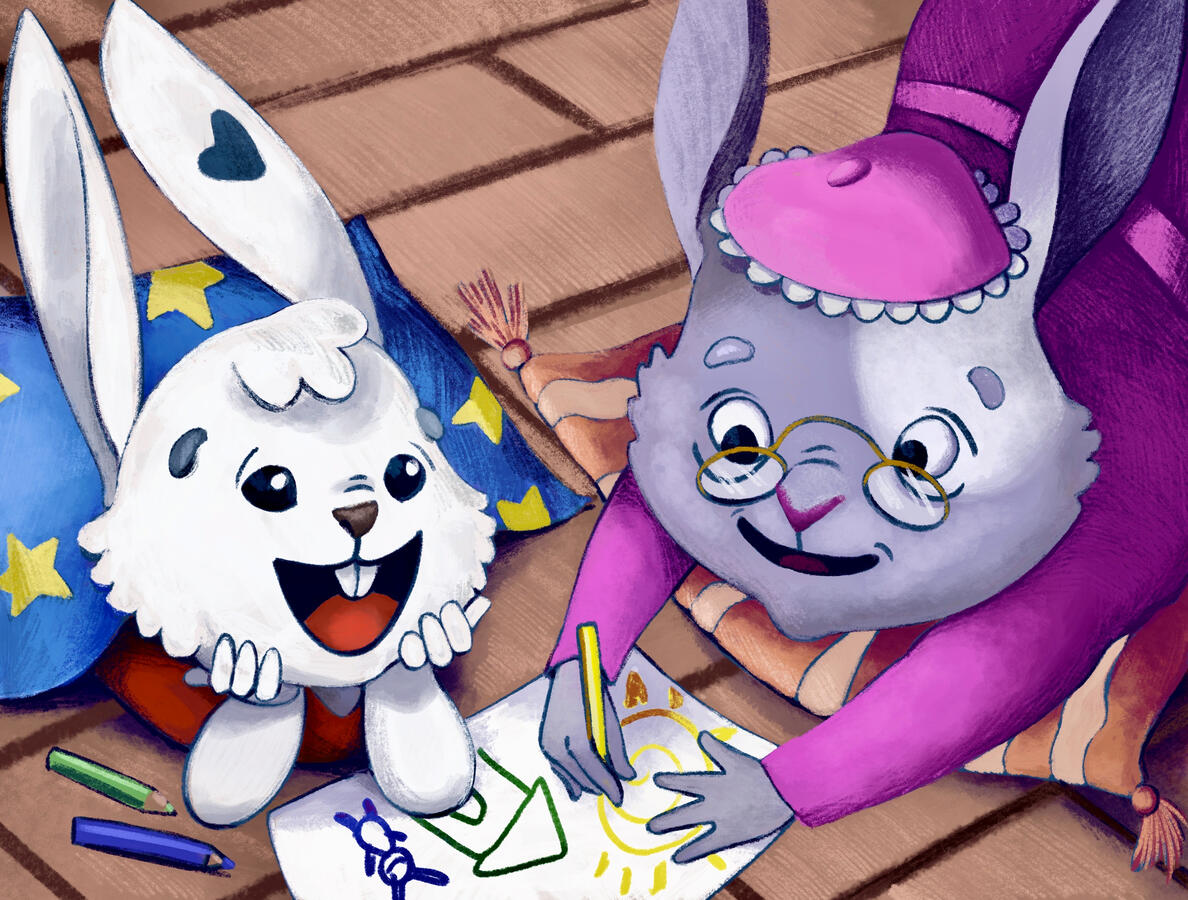 Play time with Grandma